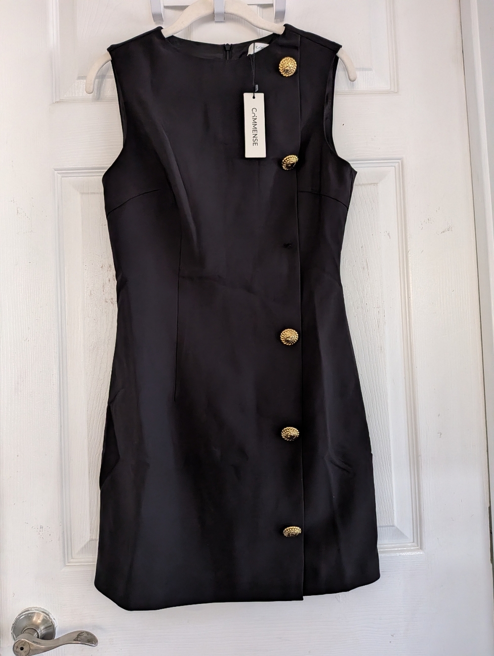 Commense Minimalist Button Tank Dress - Picture 5 of 14